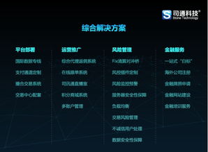 司通科技 專業(yè)MT4出租與外匯軟件外包，助推金融發(fā)展